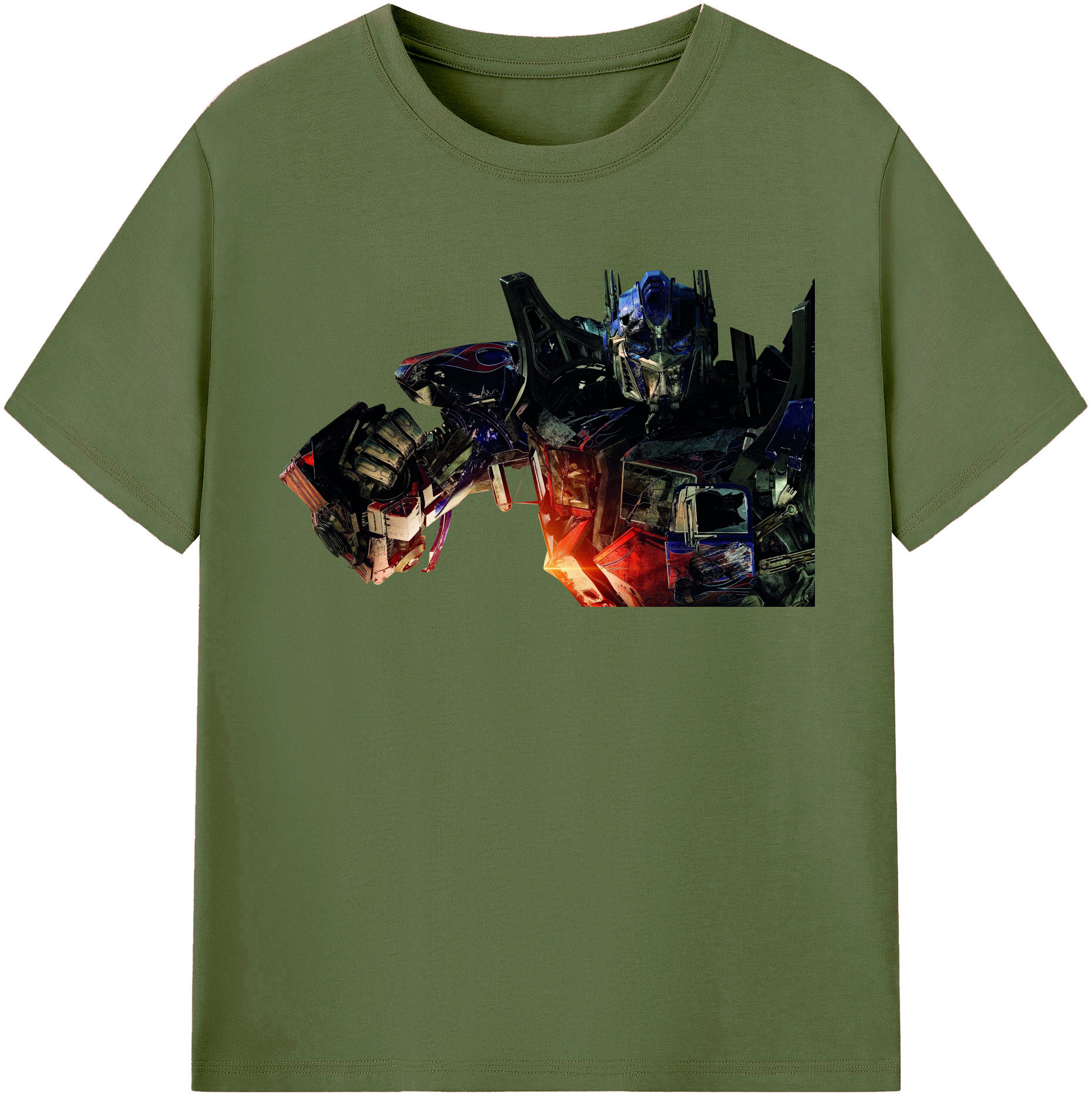 （画像用）  綿100％半袖Tシャツ（フロントプリント）